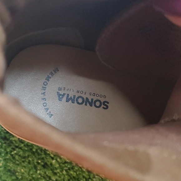 Like New Sonoma Good For Life Enigma Wedge Platform Heel, Zipper Sides,Lace Up - Picture 5 of 11